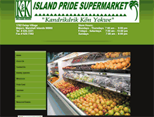 Tablet Screenshot of kkislandpride.com